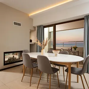 Overview Chania With Sea View And Amazing Sunset Apartment